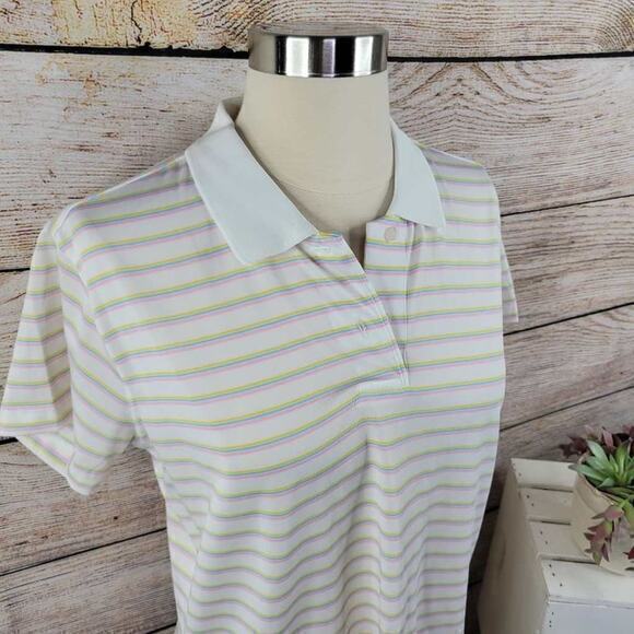 Monterey Club Silk Polo Golf Shirt Medium - Picture 5 of 7